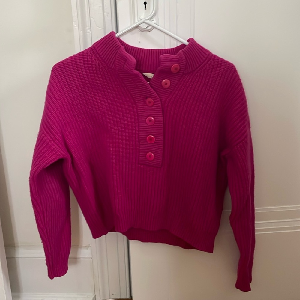 Pink sezane sweater in Size S